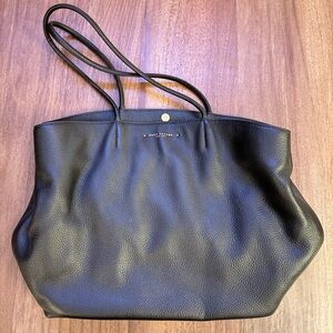Marc Jacobs Black Pebbled Leather Tote
